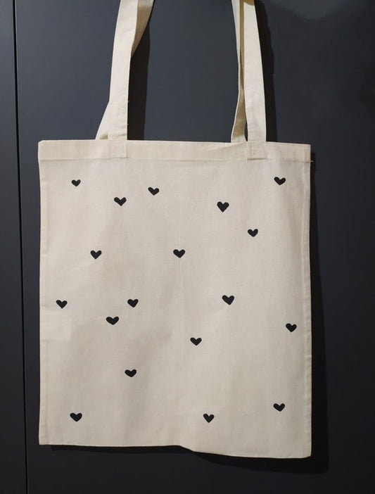 Black Hearts Tote Bag